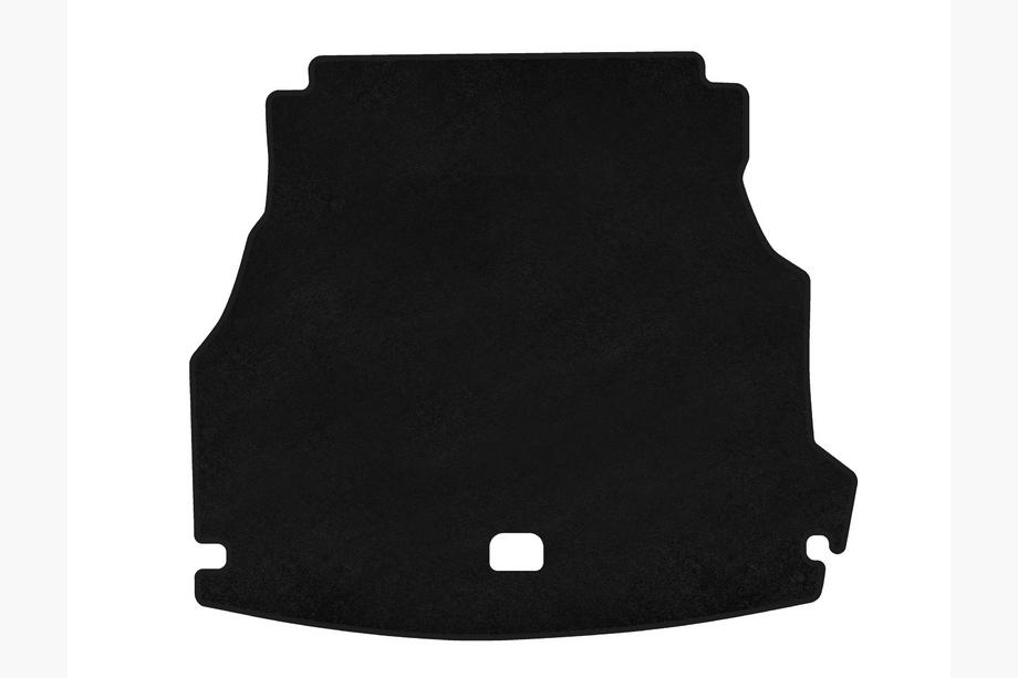 Mercedes C-class W206 2022- Kofferraummatte Textil Premium (SD, Schwarz) Image
