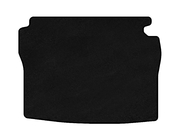 Mercedes S-class W126 1979-1991 Premium Kofferraummatte Textil (SD, Kurzer Radstand, Schwarz) Foto 1