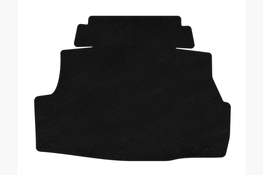 Nissan Almera N16 2000-2006 Kofferraummatte Textil Premium (SD, Schwarz) Image