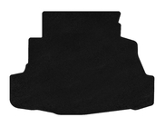 Nissan Primera P12 2002–2007 Kofferraummatte Textil Premium (SD, Schwarz) Foto 1