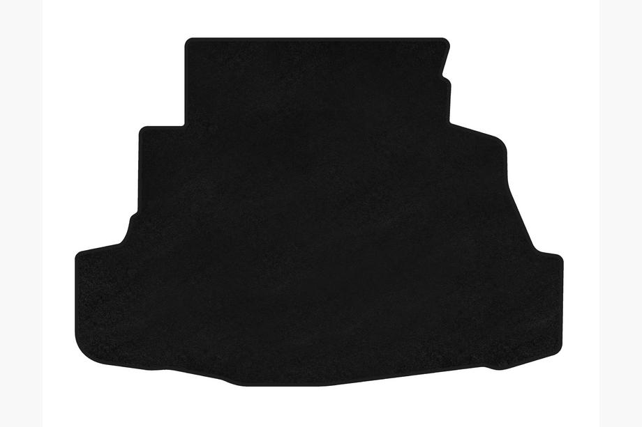 Nissan Primera P12 2002–2007 Kofferraummatte Textil Premium (SD, Schwarz) Image