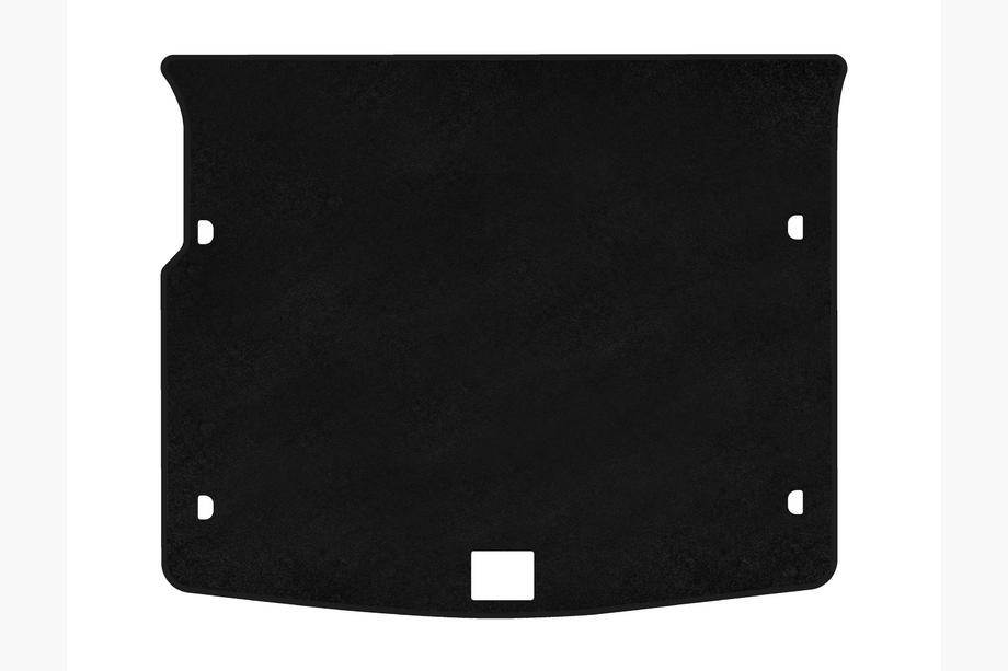 Porsche Cayenne 2003–2010 Textile Kofferraummatte Premium V1 (Schwarz) Image