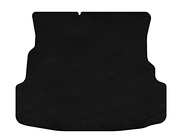Renault Symbol 2008-2013 Kofferraummatte Textil Premium (SD, Schwarz) Foto 1
