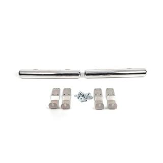 Seitliche Rohre hinter dem Hinterrad (2 Stk, Edelstahl) Mercedes Sprinter W901/902/903/904/905 1995–2006 Foto 1