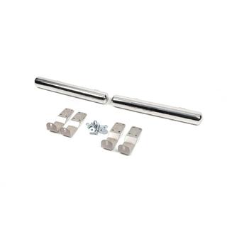 Seitliche Rohre hinter dem Hinterrad (2 Stk, Edelstahl) Mercedes Sprinter W901/902/903/904/905 1995–2006 Foto 2