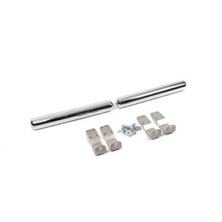 Seitliche Rohre hinter dem Hinterrad (2 Stk, Edelstahl) Mercedes Sprinter W901/902/903/904/905 1995–2006 Foto 3