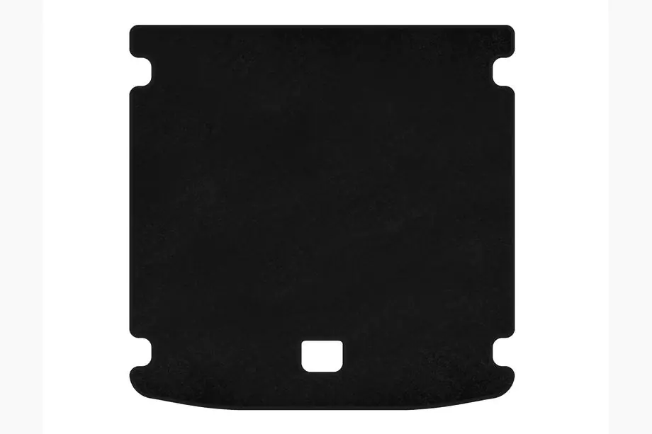 Audi A4 B6 2000-2004 Textil-Kofferraummatte Premium (Avant, Schwarz) Image
