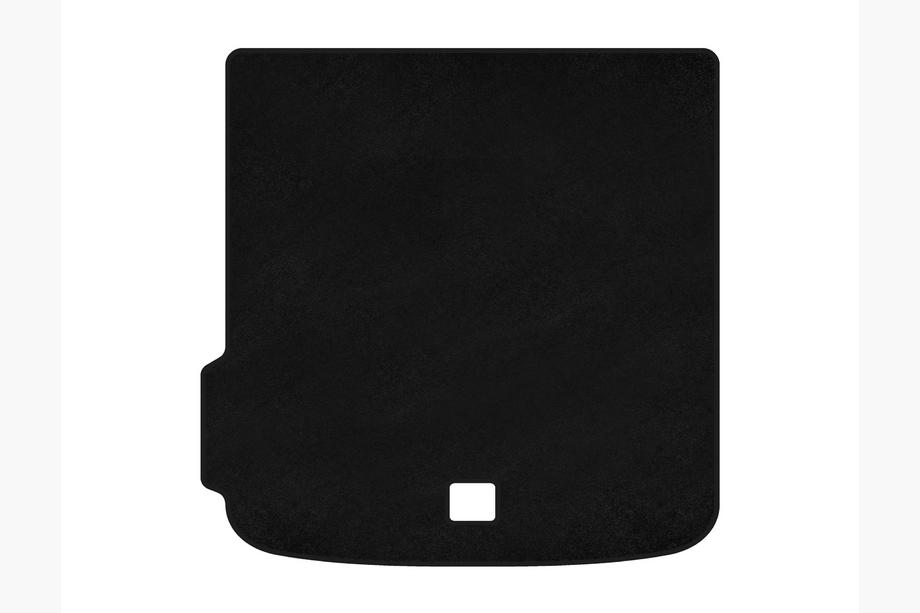 Audi A4 B9 2015-2024 Premium Textil-Kofferraummatte V-1 (Avant, Schwarz) Image