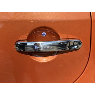 Chrom Türgriffblenden (4 Stk, Edelstahl) Volkswagen Touran 2003-2010 Foto 2
