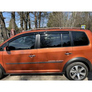 Chrom Türgriffblenden (4 Stk, Edelstahl) Volkswagen Touran 2003-2010 Foto 3