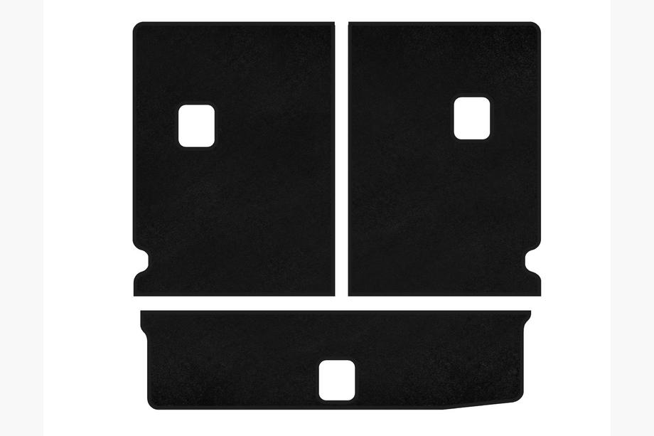 Chevrolet Orlando 2010-2018 Premium V-1 Kofferraummatte Textil (Schwarz) Image