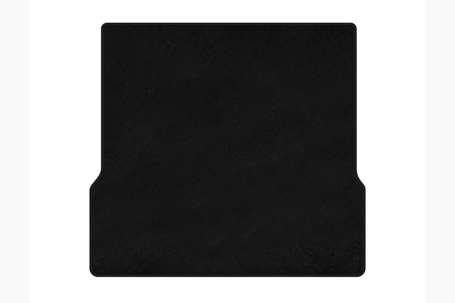 Dacia Logan I 2005-2008 Kofferraummatte Textil Premium (SD, Schwarz) Image