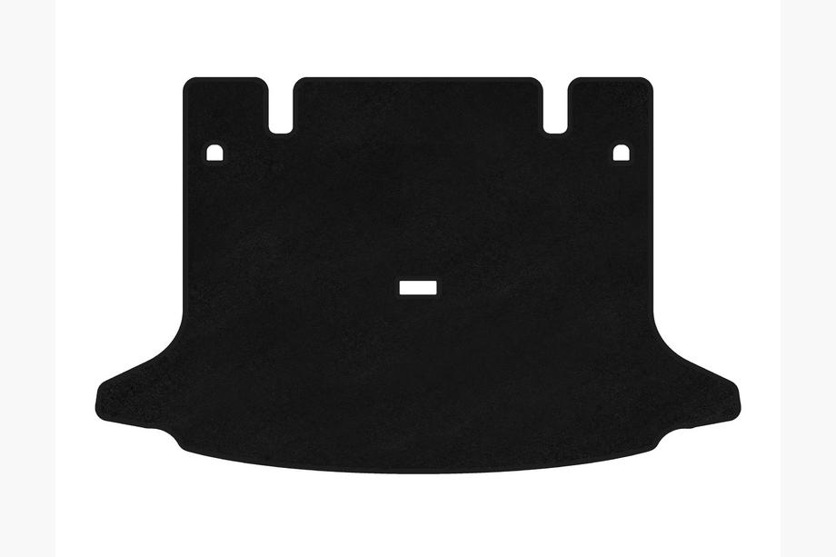Dacia Logan I 2005-2008 Premium Kofferraummatte Textil (SW, 7-Sitzer, Schwarz) Foto 1
