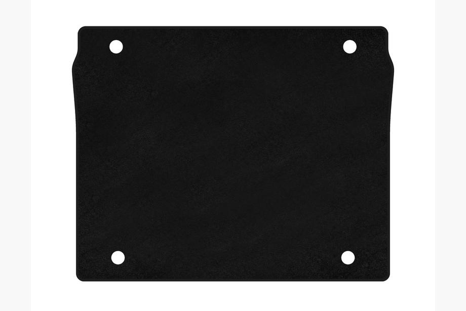 Fiat Doblo II 2010-2022 Premium Kofferraummatte Textil (5-Sitzer/Kurzer Radstand, Schwarz) Image