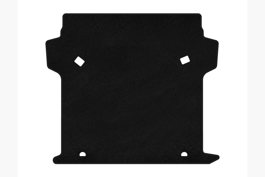 Fiat Doblo II 2010-2022 Premium Kofferraummatte Textil (Schwarz) Image