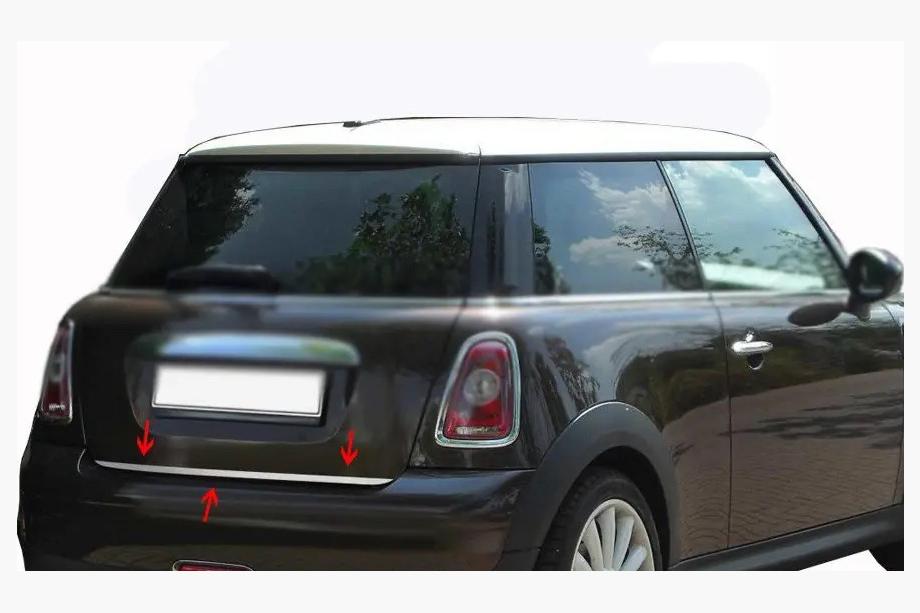 Mini Clubman R55/R56 2007-2014 Kofferraumleiste R56 Edelstahl Image