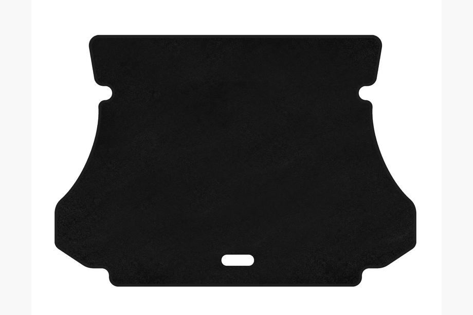 Hyundai Santa Fe 1 2000-2006 Premium Kofferraummatte Textil (Schwarz) Image