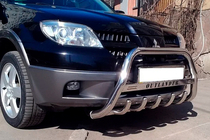 Mitsubishi Outlander 2001-2006 Frontbügel WT004 (Edelstahl) Foto 3