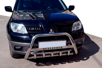 Mitsubishi Outlander 2001-2006 Frontbügel WT004 (Edelstahl) Foto 1