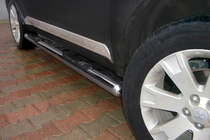 Mitsubishi Outlander 2006-2012 Seitliche Rohre (2 Stk., Edelstahl) Foto 1