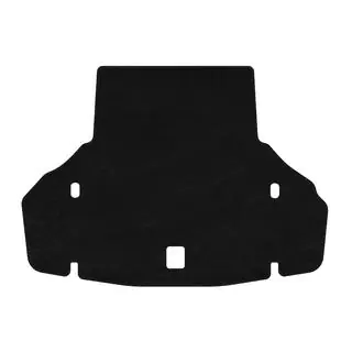 Premium Kofferraummatte Textil (2007-2009, SD, Kein Allrad, USA, Schwarz)
