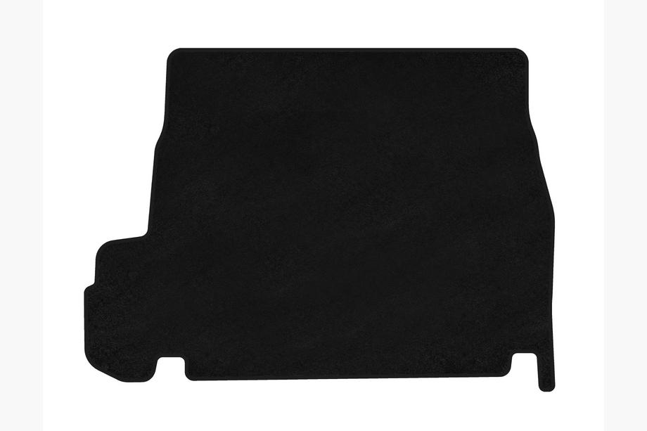 Mazda 323 1977-2003 Kofferraummatte Textil Premium (SD, Schwarz) Image