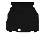 Mercedes C-class W203 2000-2007 Kofferraummatte Textil Premium (SD, Schwarz) Foto 1