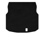 Mercedes C-class W204 2007-2015 Premium Kofferraummatte Textil (Coupé, Schwarz) Foto 1