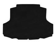 Mitsubishi Lancer 9 2004-2008 Kofferraummatte Textil Premium (SD, Schwarz) Foto 1
