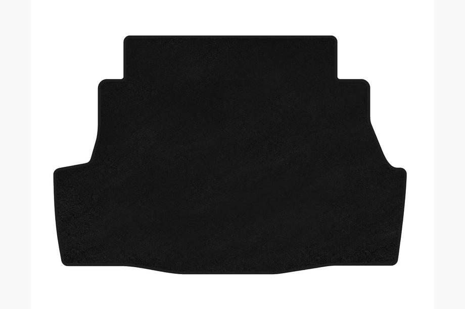 Nissan Almera B10 Classic 2006-2012 Kofferraummatte Textil Premium (SD, Schwarz) Image