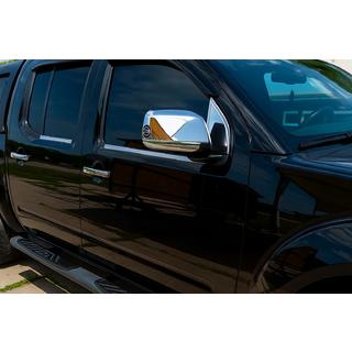 Zierleisten für Windabweiser (2 Stk., Edelstahl) Nissan Pathfinder R51 2005-2014 Foto 1