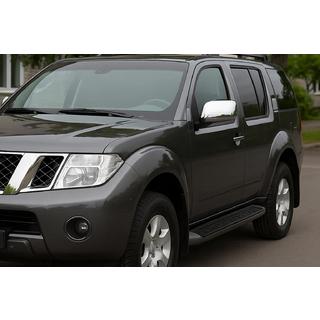 Spiegelabdeckungen (2 Stk, Edelstahl) Nissan Pathfinder R51 2005-2014 Foto 1