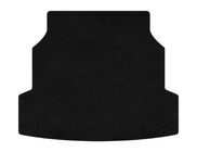 Renault Latitude 2010-2015 Kofferraummatte Textil Premium (SD, Schwarz) Foto 1