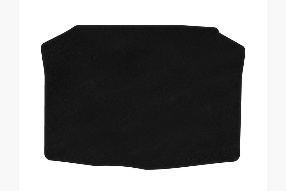 Skoda Fabia 2000-2007 Premium Kofferraummatte Textil (HB, Schwarz) Image