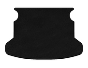 Toyota Corolla 2002-2007 Kofferraummatte Textil Premium (SD, Schwarz) Foto 1