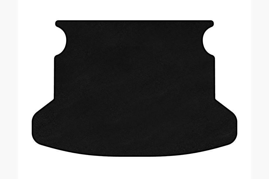 Toyota Corolla 2002-2007 Kofferraummatte Textil Premium (SD, Schwarz) Image