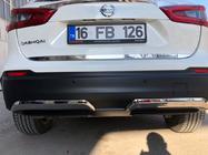 Nissan Qashqai 2014-2021 Kofferraumleiste Edelstahl Foto 2