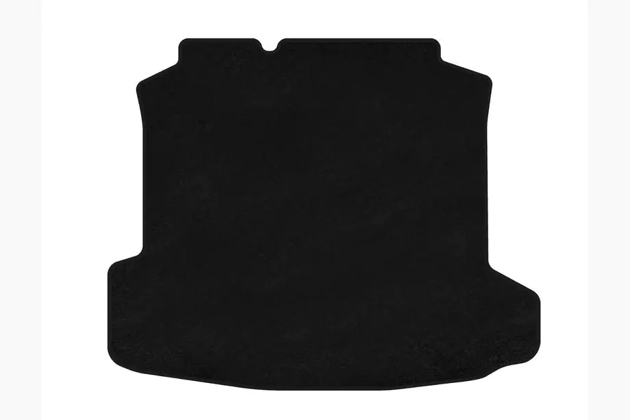 Volkswagen Polo 2010-2017 Kofferraummatte Textil Premium (SD, Schwarz) Image