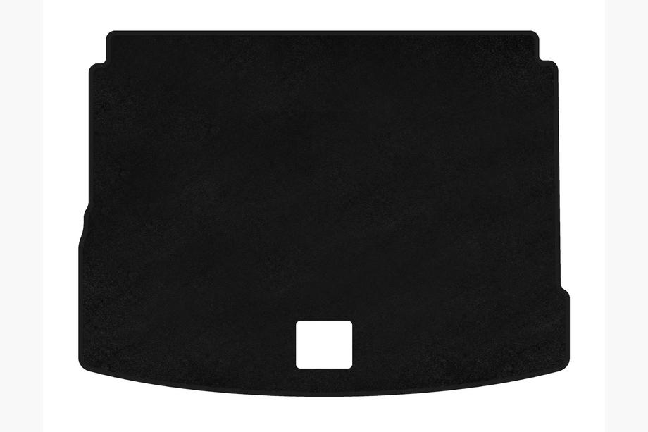 Volkswagen Tiguan 2016-2023 Kofferraummatte Textil Premium V2 (USA, Schwarz) Image