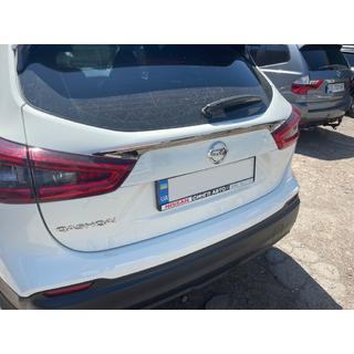 Chromleiste über dem Kennzeichen (Edelstahl) Nissan Qashqai 2014-2021 Foto 3