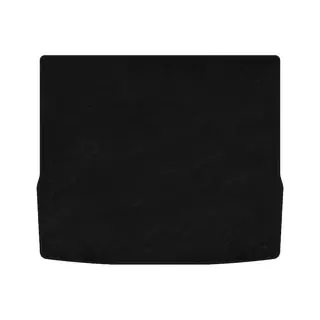 Premium Kofferraummatte Textil (SW, Schwarz)