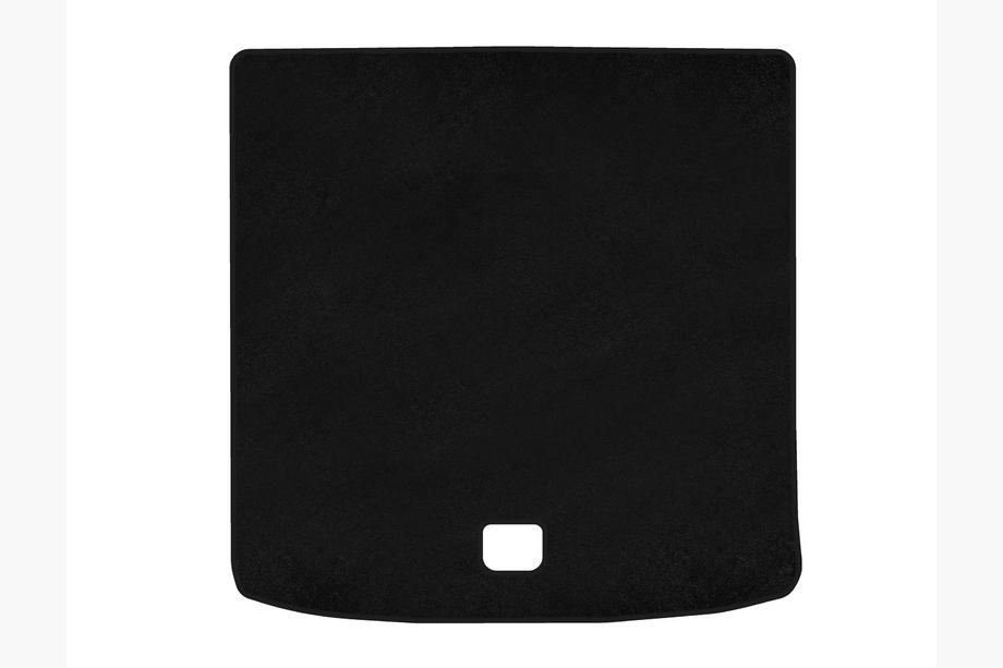 Audi A4 B7 2004-2008 Textil-Kofferraummatte Premium V-2 (Avant, Schwarz) Image