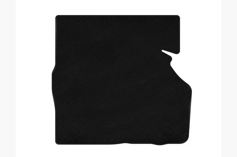 Audi 100 C3 1988-1991 Premium Textil-Kofferraummatte (1982-1991, Avant, Schwarz) Image