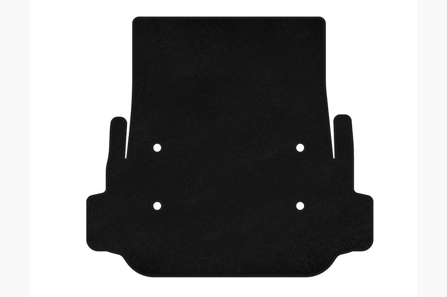 BMW 5 Series E39 1996-2003 Premium V-2 Kofferraummatte Textil (SD, Schwarz) Image
