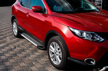 Nissan Qashqai 2014-2021 Trittbretter Line (2 Stk., Aluminium) Foto 1