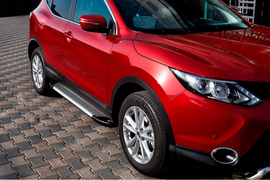 Nissan Qashqai 2014-2021 Trittbretter Line (2 Stk., Aluminium) Image