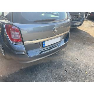 Heckstoßstangenschutz OmsaLine Glanz (SW, Edelstahl) Opel Astra H 2004-2013 Foto 2