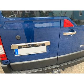 Chromleiste über dem Kennzeichen (Edelstahl) Opel Movano 2010-2021 Foto 2