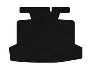 Dodge Dart 2012-2017 Kofferraummatte Textil Classic (SD, Schwarz) Foto 1
