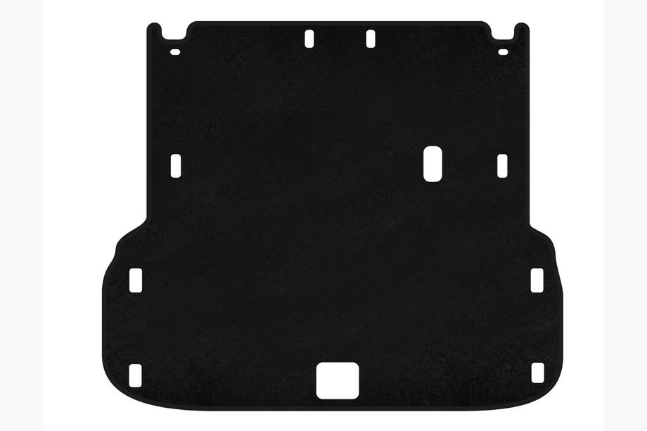 Infiniti QX60 2016-2021 Textile Kofferraummatte Classic (bis 2. Reihe, Schwarz) Image